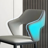 Cut-out lumbar backrest with plush seat – dining chairs set of 6, restaurant furniture tables and chairs